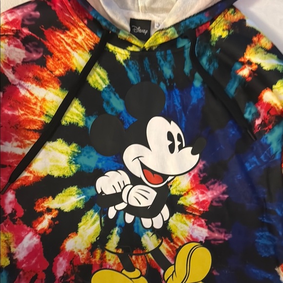 Disney Mickey Mouse Tie-Dye Hoodie size L - Picture 3 of 5